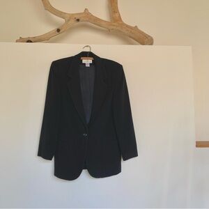 Vintage Cashmere Blazer Coat